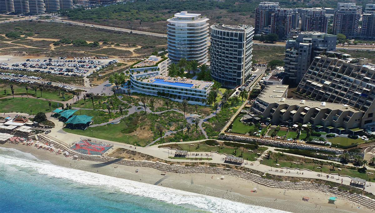 HaTzuk Beach: Preview of the value-add project on the seafront at Herzl Rosenblum Street in Tel Aviv | Reality the Leading Group of Real Estate Investment Funds in Israel