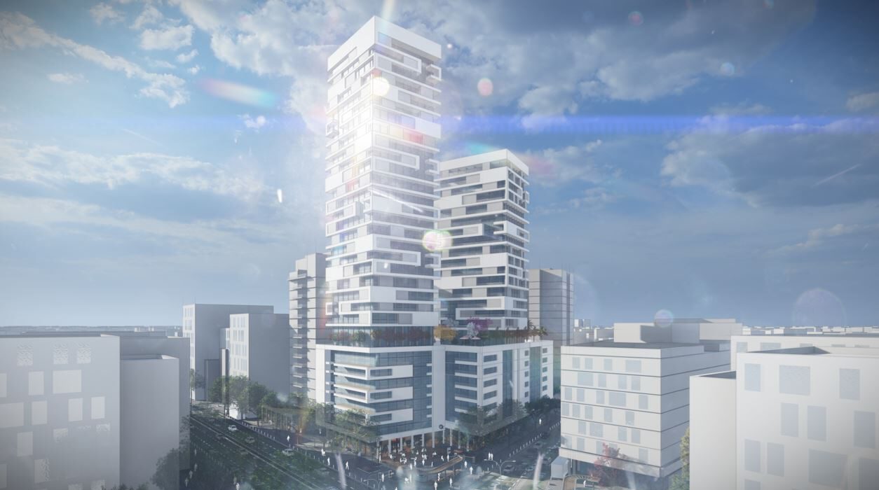 Magdiel Ramatayim: Preview of the planned mixed-use complex in the heart of Hod HaSharon | Reality the Leading Group of Real Estate Investment Funds in Israel